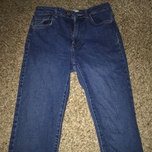 Dark Wash Mom-Jeans